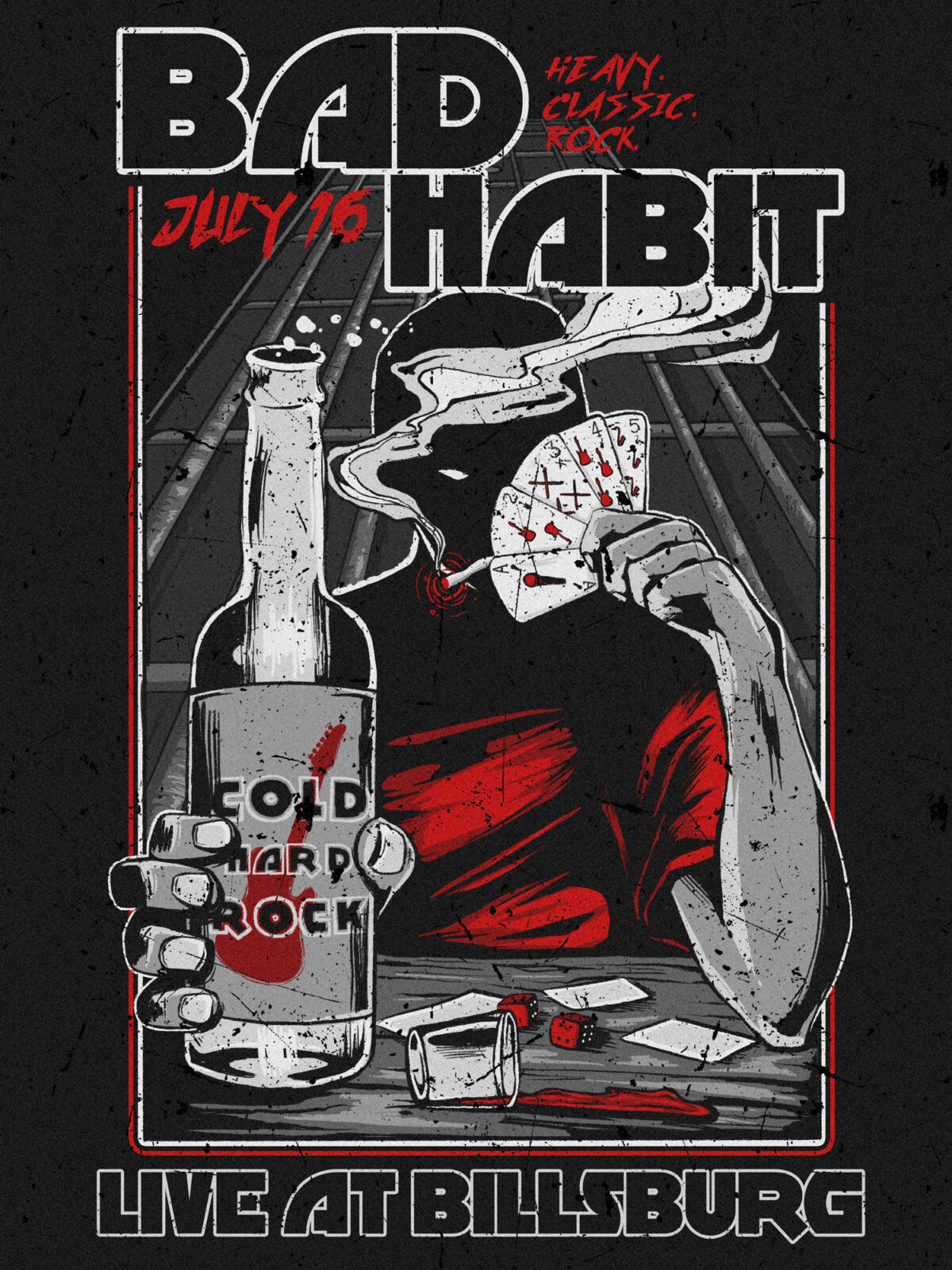 Bad Habit Concert Poster