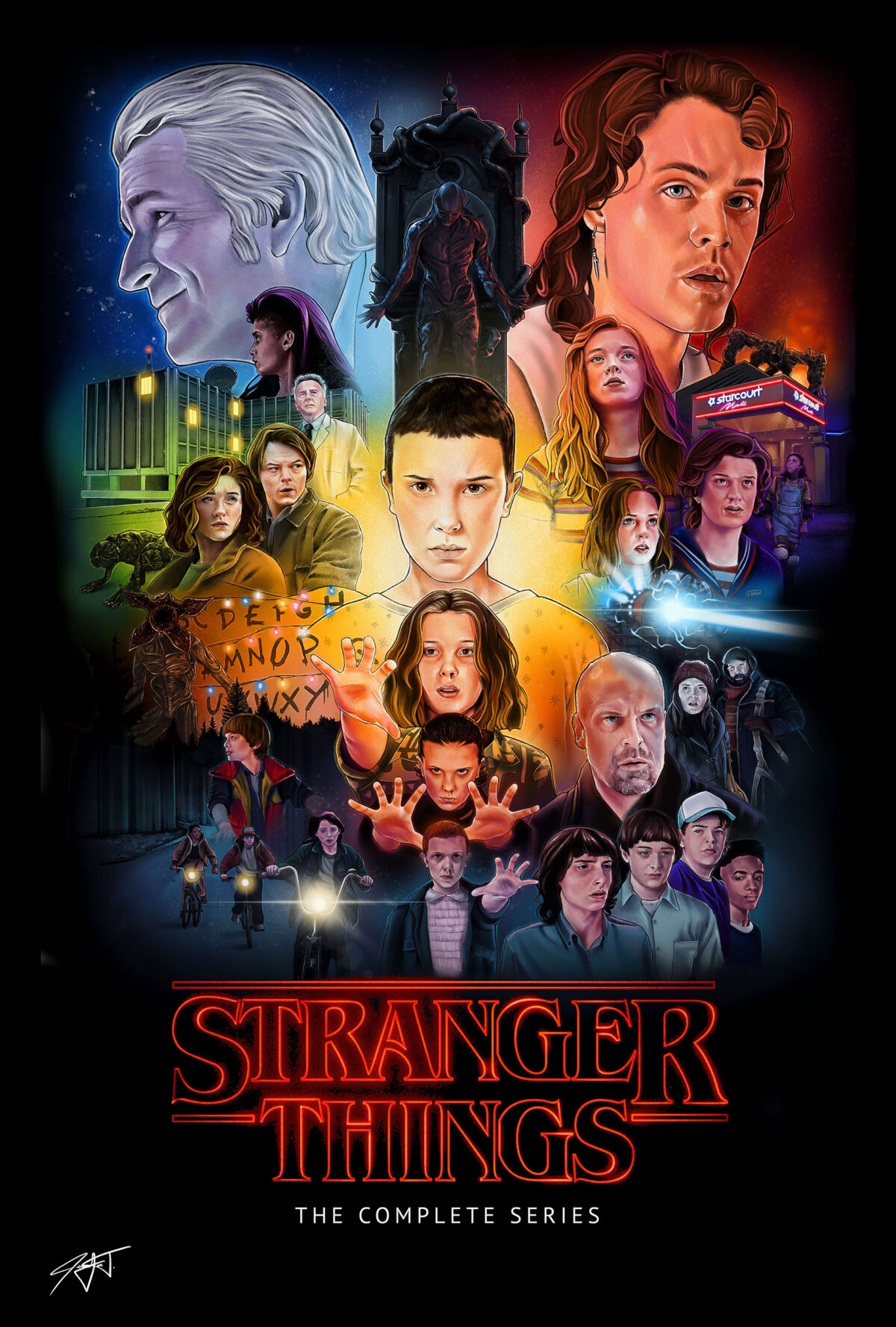 Stranger Things Compilation Poster